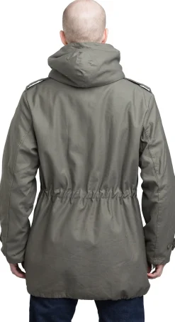 AB BW parka, harmaanvihreä
