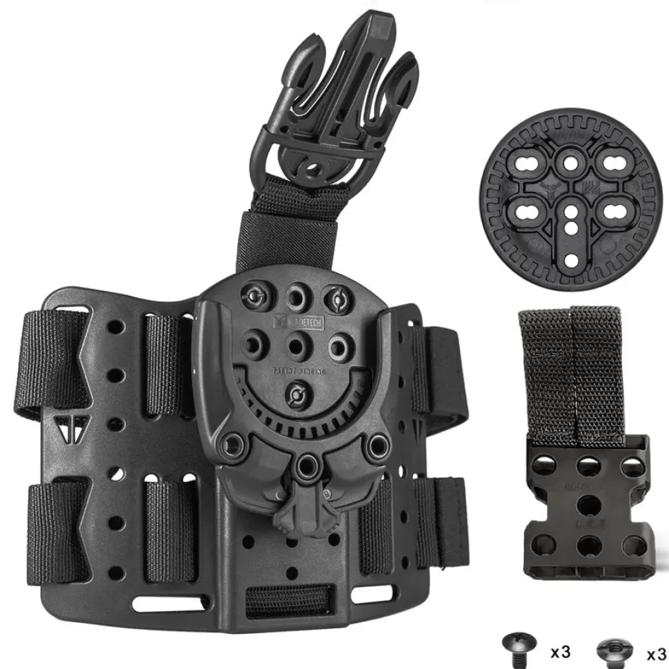 Blade-Tech Tek-Mount Kit, Drop Leg Platform reisipaneeli
