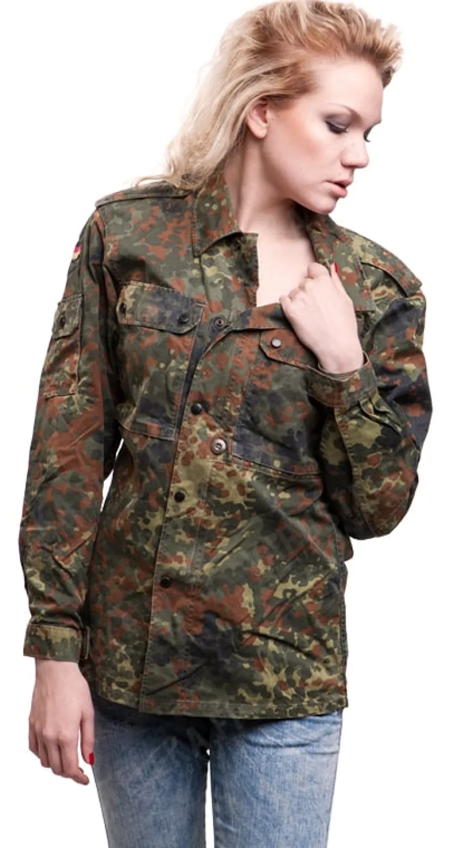 BW kenttäpusero, Flecktarn, ylijäämä