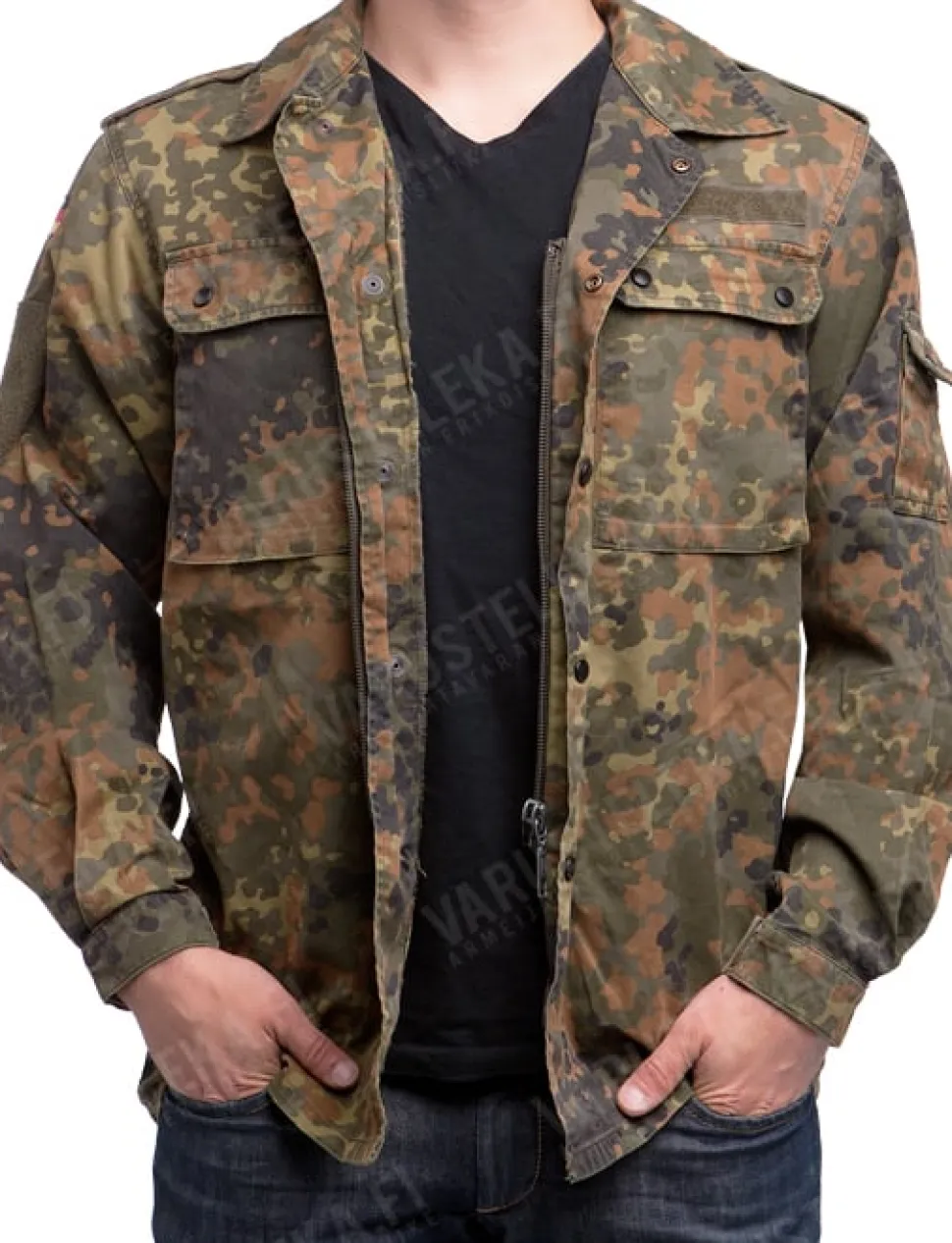 BW kenttäpusero, Flecktarn, ylijäämä