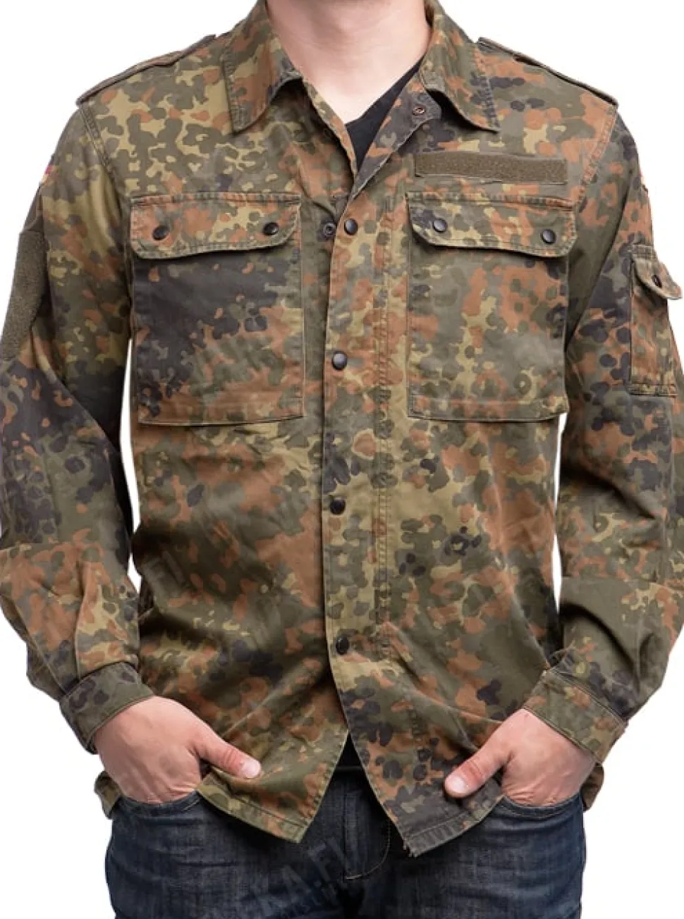 BW kenttäpusero, Flecktarn, ylijäämä