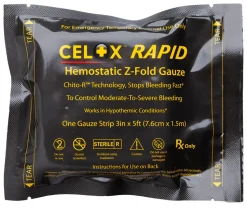 Celox Rapid 150 cm Z-Fold hemostaattiside