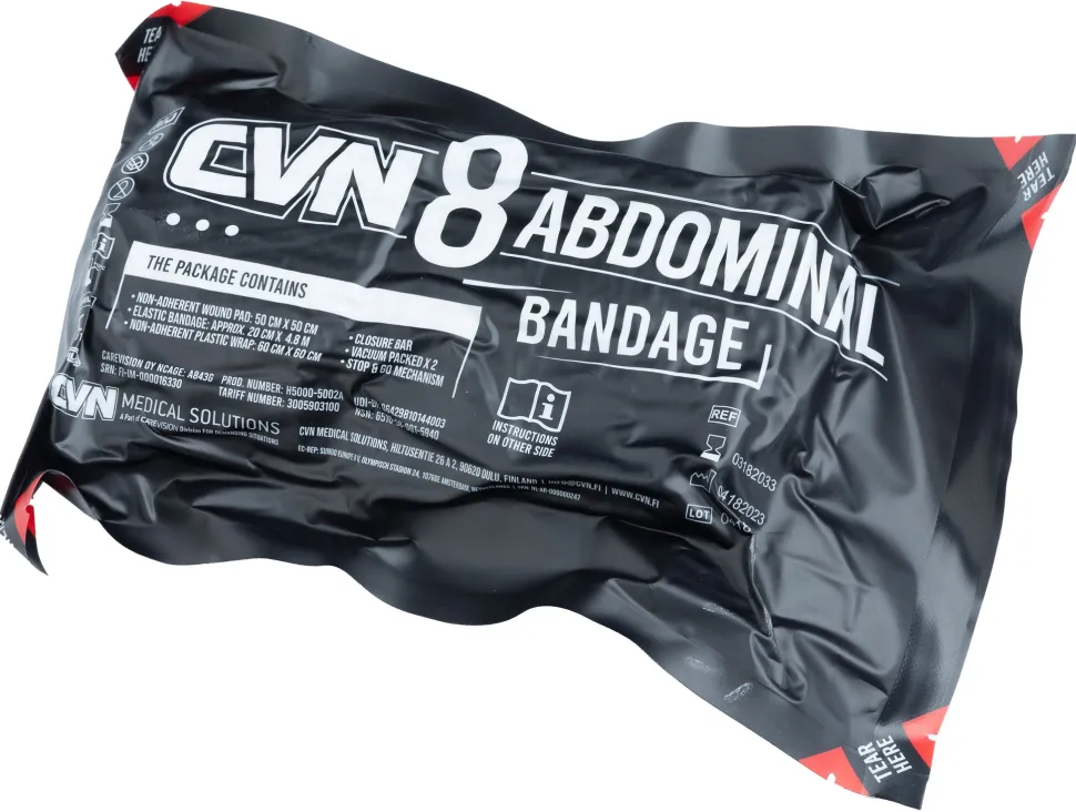 CVN8 Abdominal Responder Bandage vatsaside