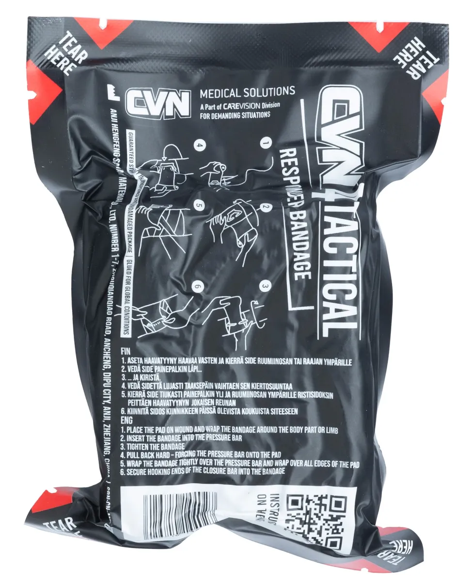 CVN4 Tactical Responder Bandage taktinen ensiside