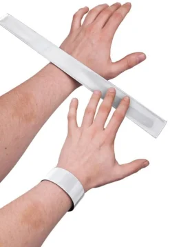 Estecs Slap Wrap -heijastin, valkoinen
