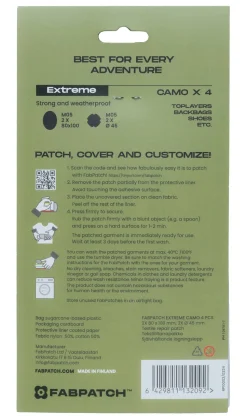 FabPatch Extreme Camo Vaatelaastari