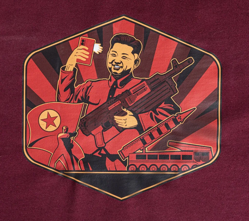 Forgotten Weapons Best Korea Propaganda T-paita