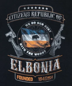 Forgotten Weapons Elbonia T-paita, merinovillaa