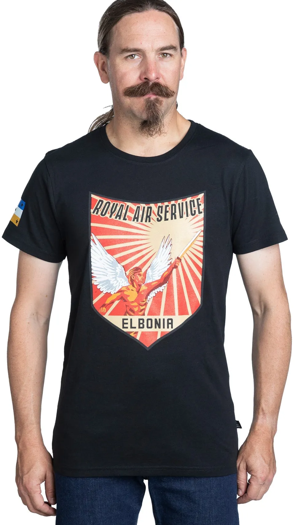 Forgotten Weapons Royal Air Service Elbonia T-paita, puuvillaa