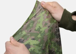 Foxa PES Net 260 verkkokangas, M05 metsäkuvio, metritavara