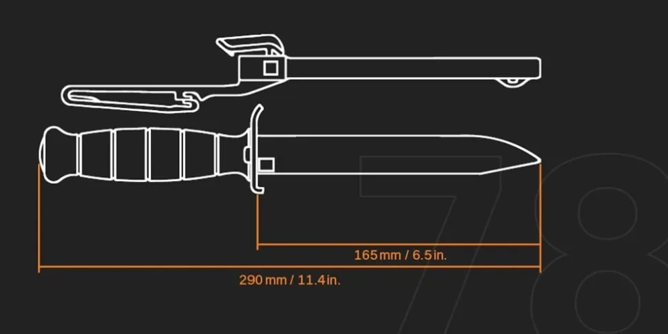 Glock FM 78 veitsi