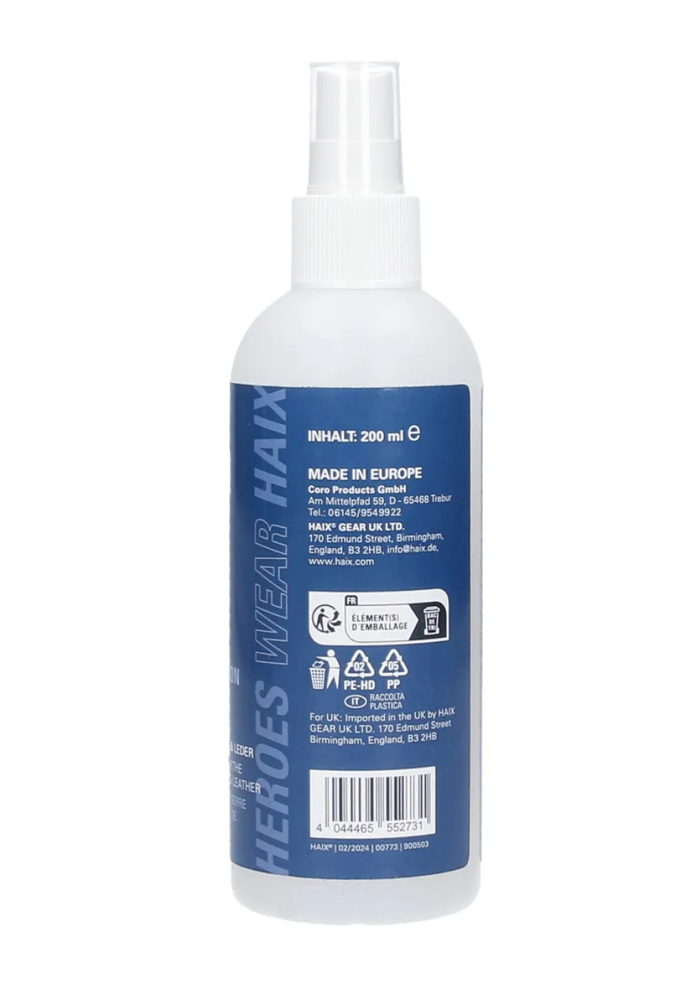 Haix kyllästyssuihke 200 ml