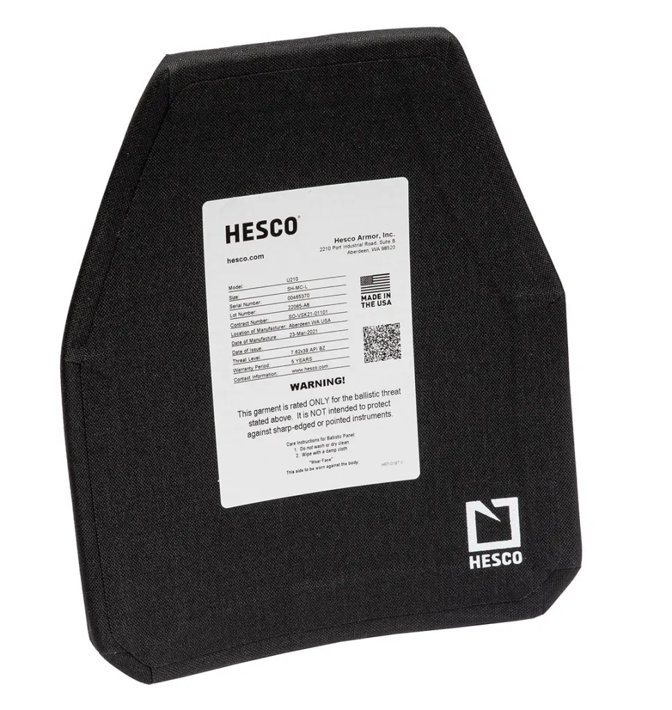 Hesco U210 luotisuojalevy, Special Rifle Threat, Stand Alone