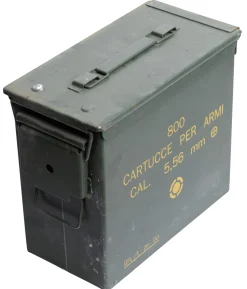 Italialainen korkeampi ammuslaatikko, 5.56 mm, ylijäämä