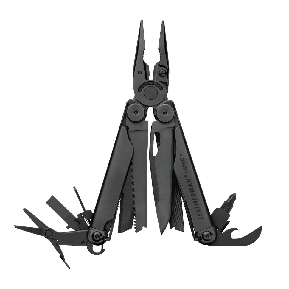 Leatherman Wave+ monitoimityökalu, musta