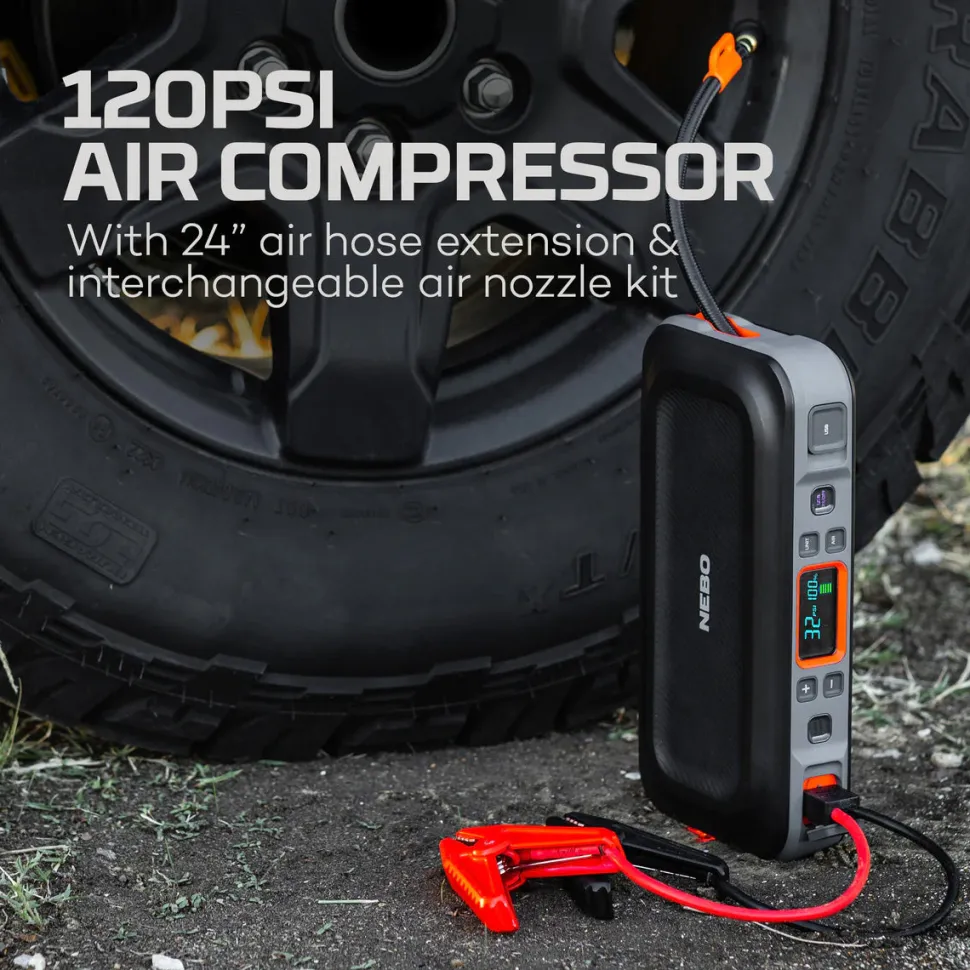 Nebo Assist Air Jump Starter auton apukäynnistin