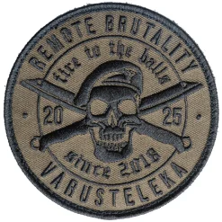 Remote Brutality 2025 moraalimerkki