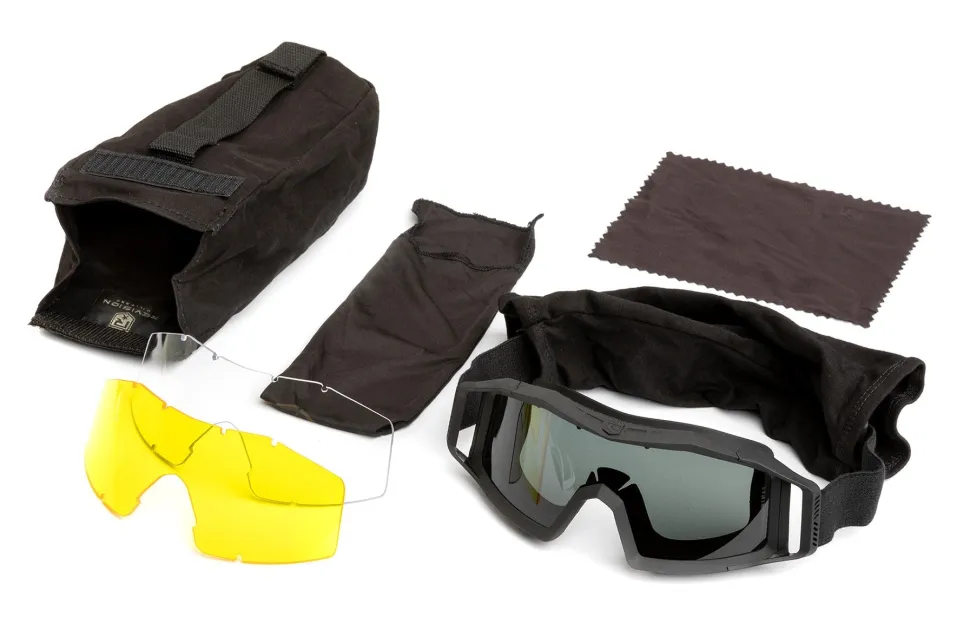 Revision Wolfspider ballistiset suojalasit, Deluxe Kit
