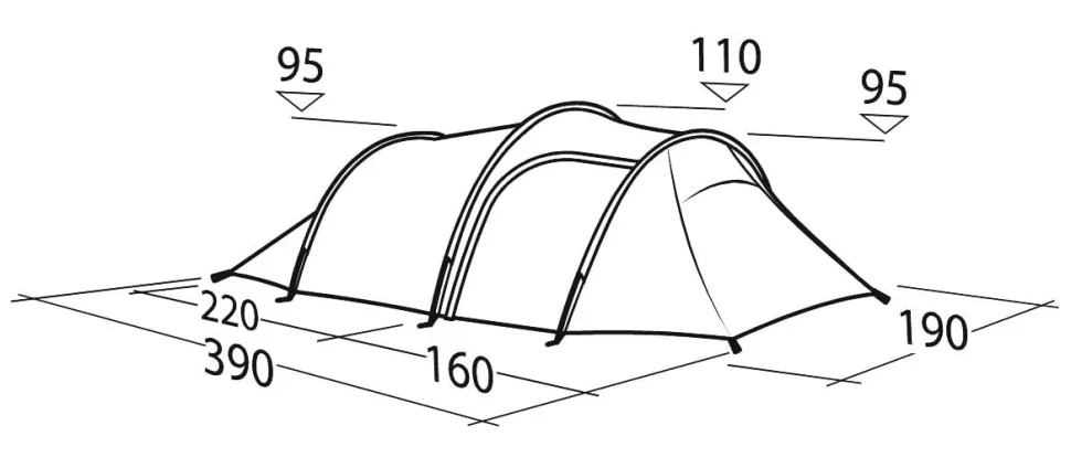 Robens Sage 3 Pro tunneliteltta