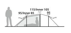 Robens Voyager 3EX tunneliteltta