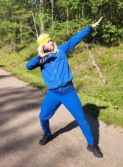 Ruotsalainen urheilutakki, Sininen, ylijäämä