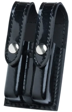 Safariland 78 Slimline pistoolin tuplalipastasku, koko 6, High Gloss Black, uudenveroinen