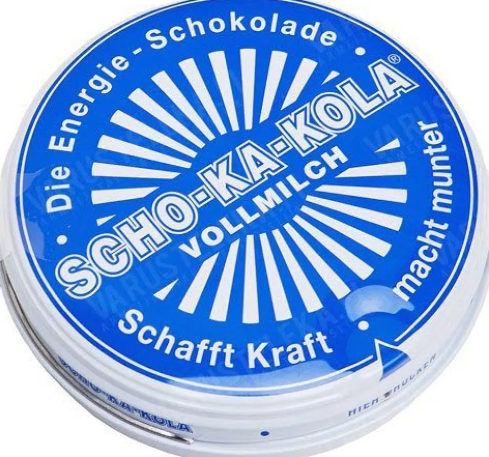 Scho-Ka-Kola, 100 g peltirasiassa
