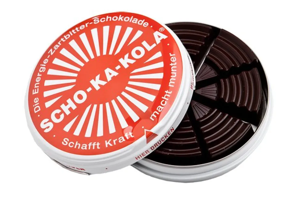 Scho-Ka-Kola, 100 g peltirasiassa