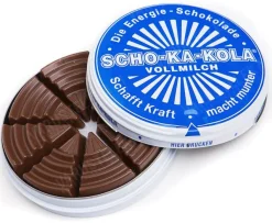 Scho-Ka-Kola, 100 g peltirasiassa