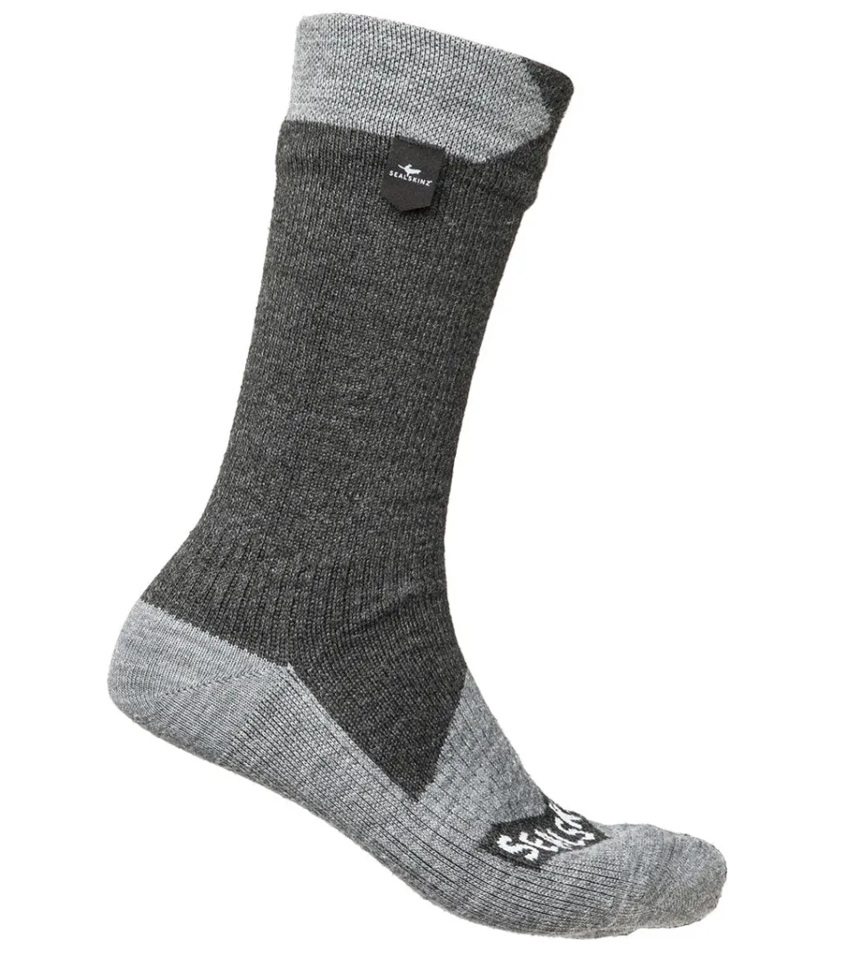 Sealskinz Waterproof All Weather Mid Sock kalvosukat