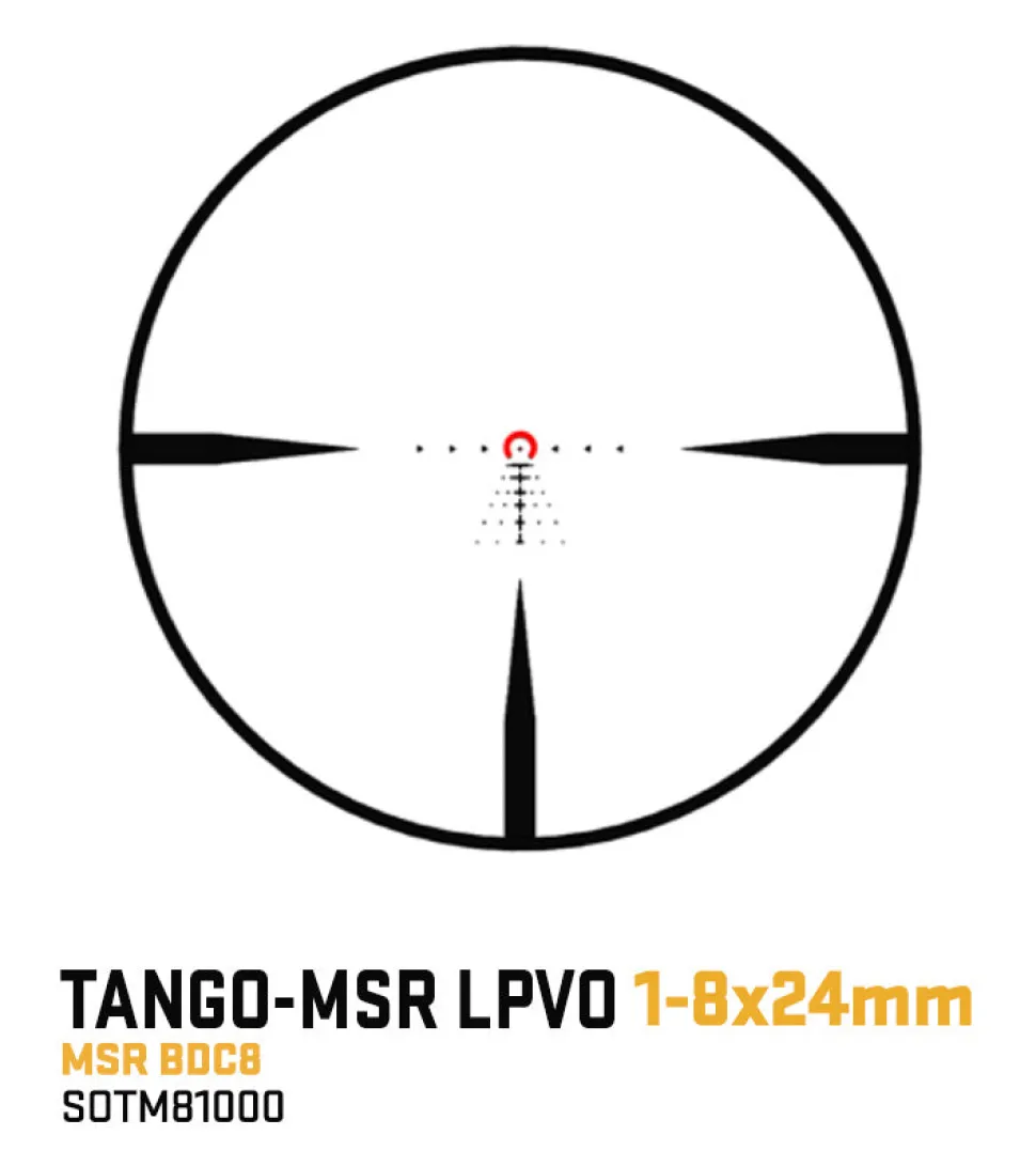 Sig Sauer Tango-MSR 1-8X24 kiikaritähtäin