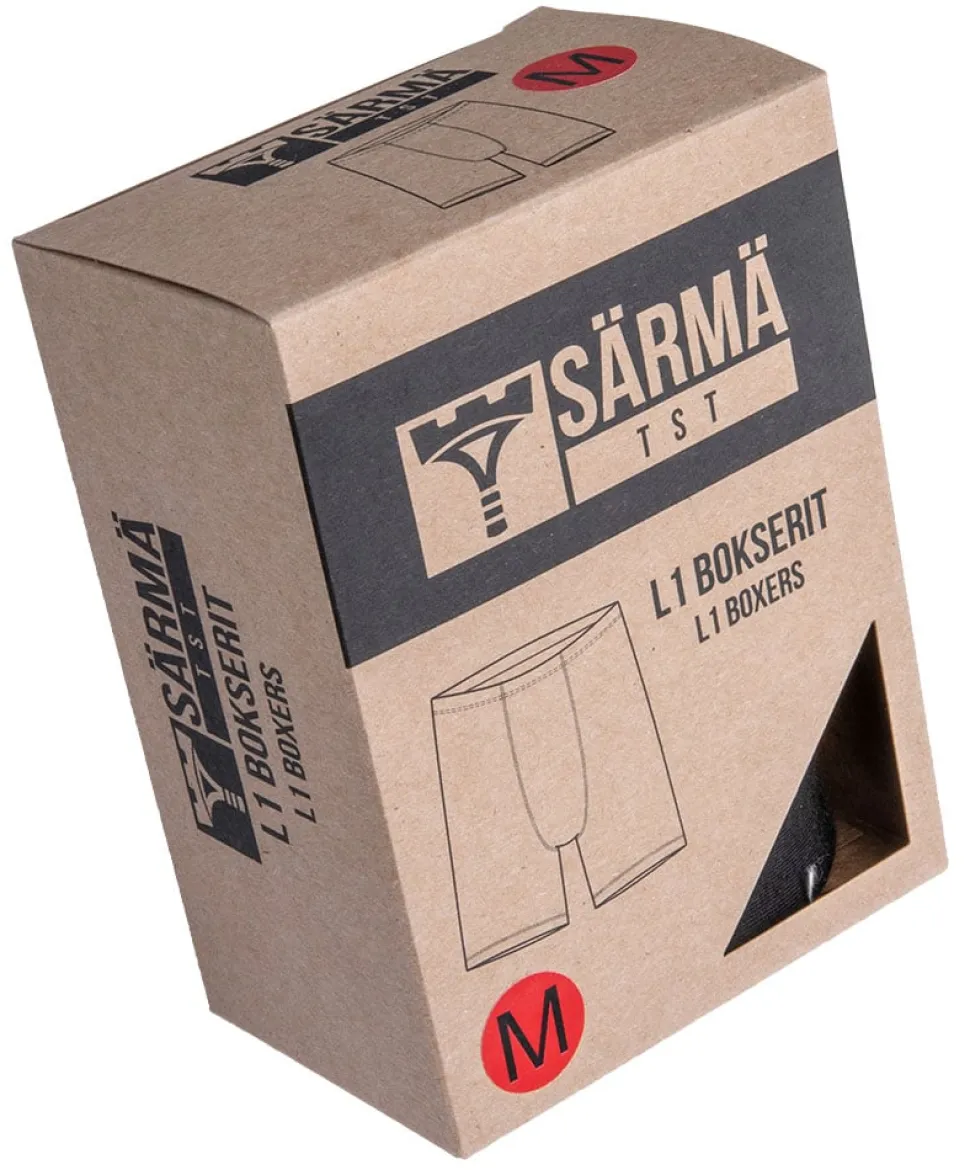 Särmä TST L1 bokserit, merinovillaa (Vanha versio)