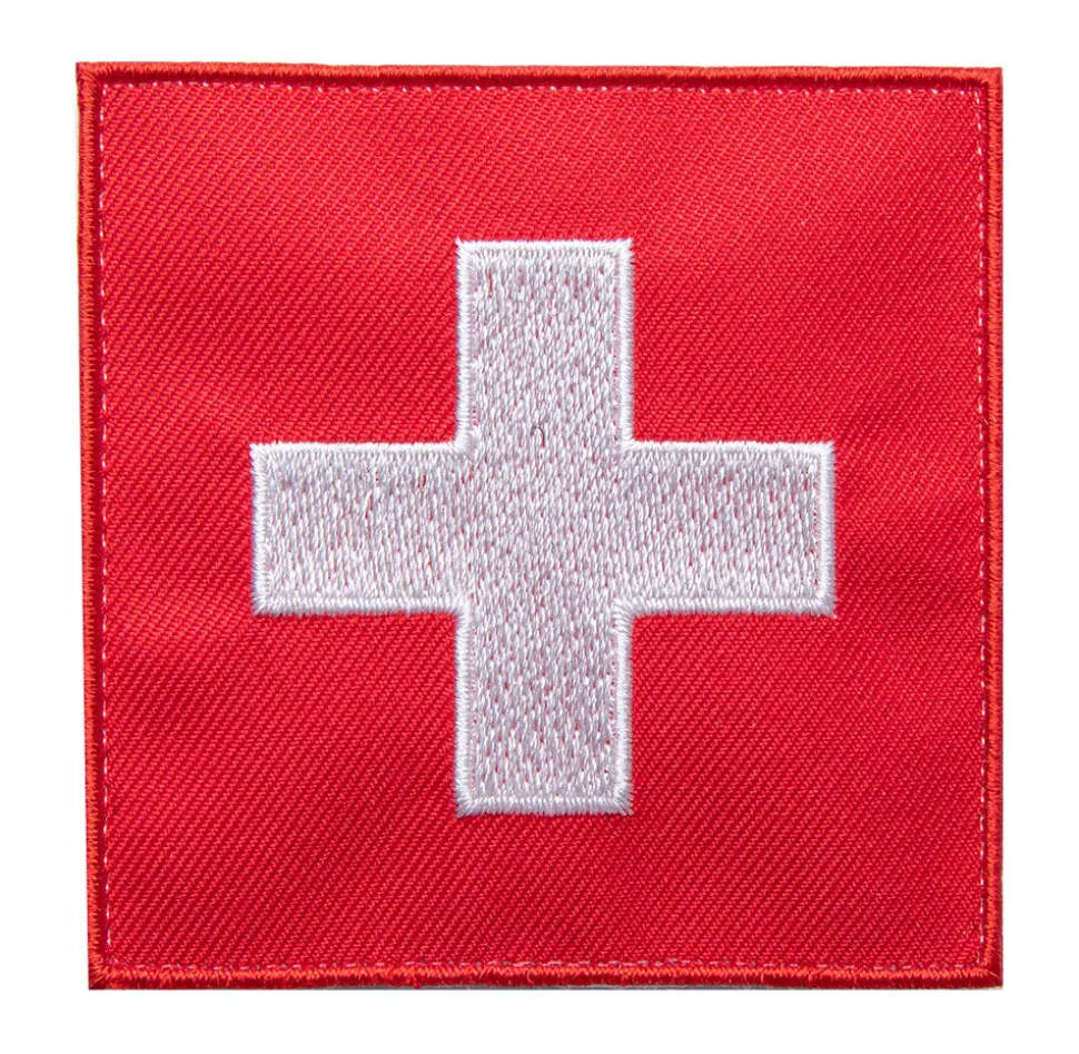 Särmä TST Sveitsin hihalippu, 77 x 77 mm