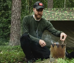 Särmä vaarinpaita, merinovillaa (Vanha versio)