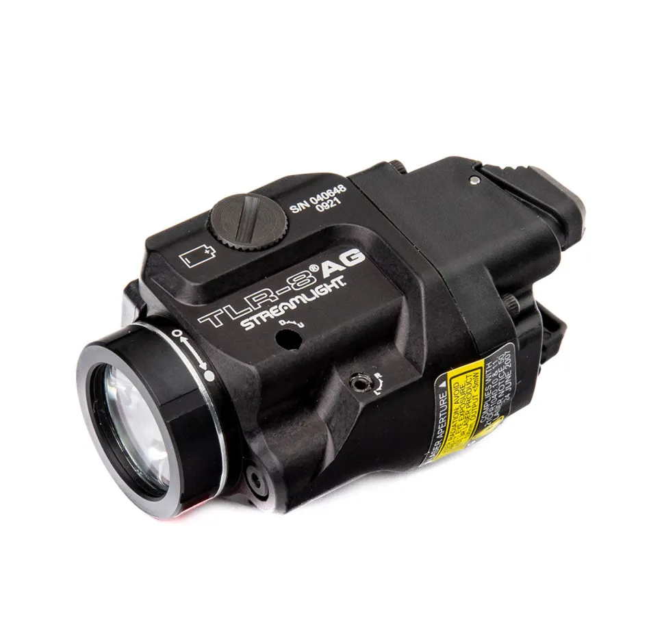 Streamlight TLR-8 A G Flex asevalo vihreällä laserilla, 500 lm