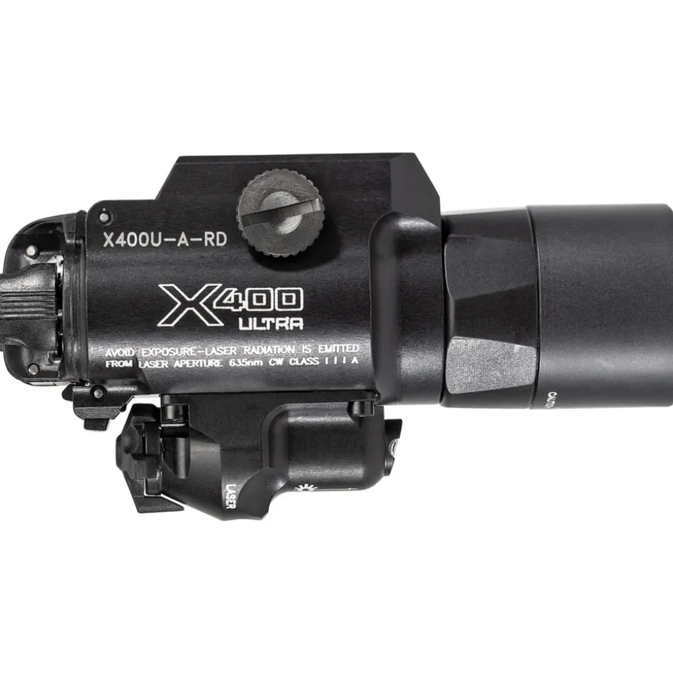 SureFire X400U-A-GN asevalo vihreällä laserilla, 1000 lm