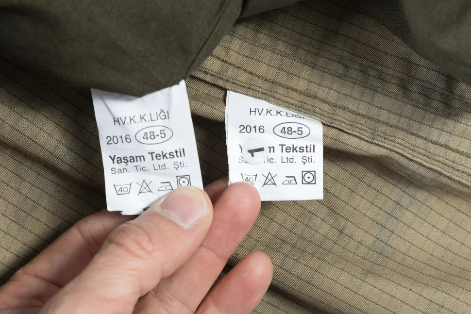 Turkkilainen ilmavoimien parka, M2008, ylijäämä