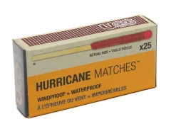 UCO Hurricane Matches myrskytikut