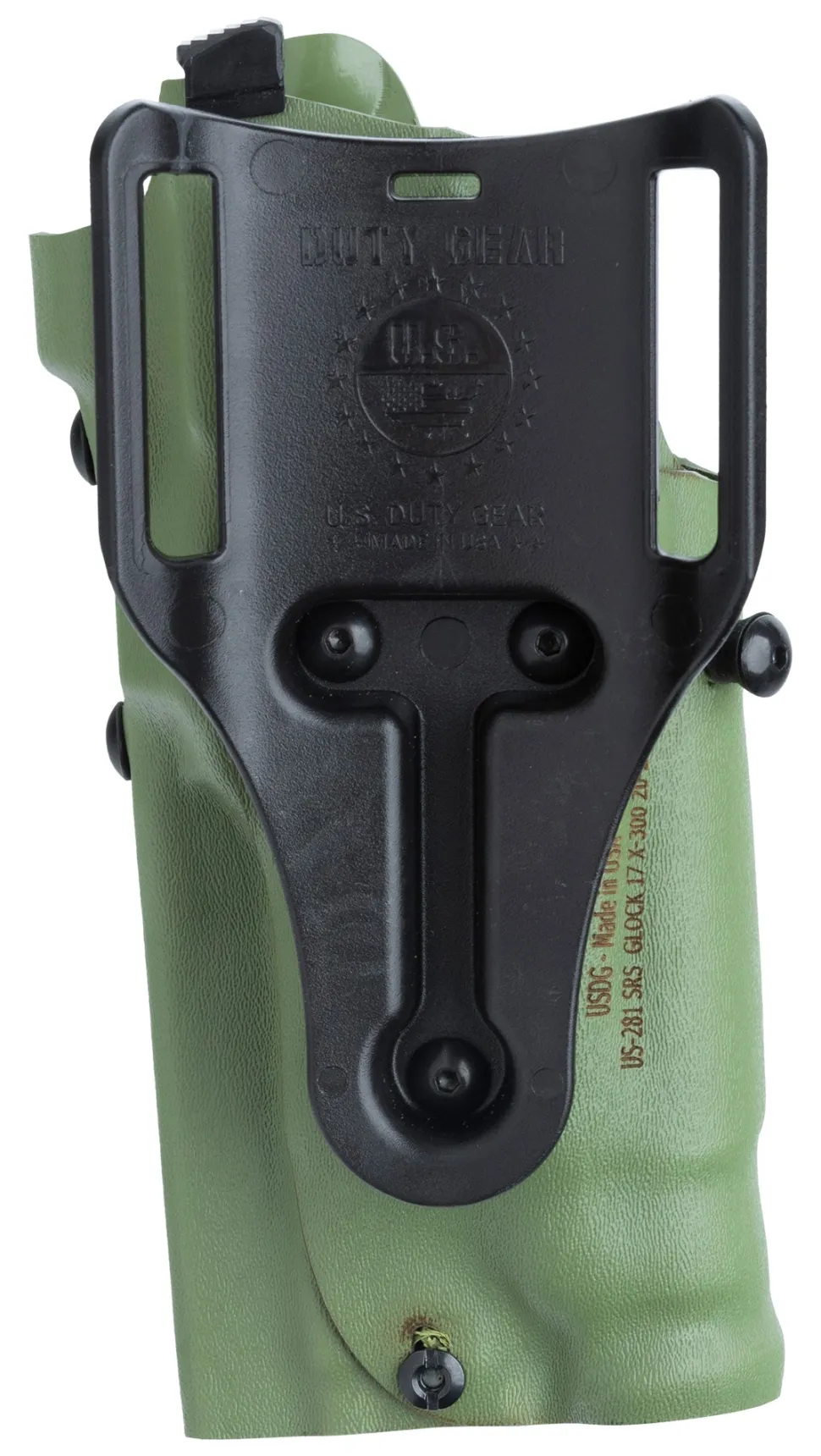 US Duty Gear Level 2 pistoolikotelo, Glock 19/45 (Gen1-5)
