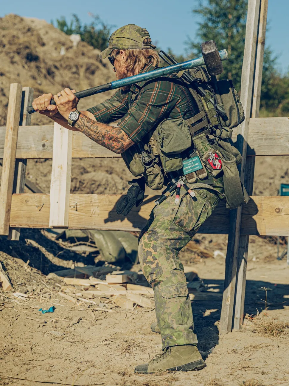 Varusteleka Assaulter Back Panel selkäpaneeli