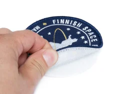 Varusteleka Finnish Space Force moraalimerkki, 90 mm