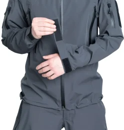 Varusteleka Hardshell-kuoritakki, Harmaa