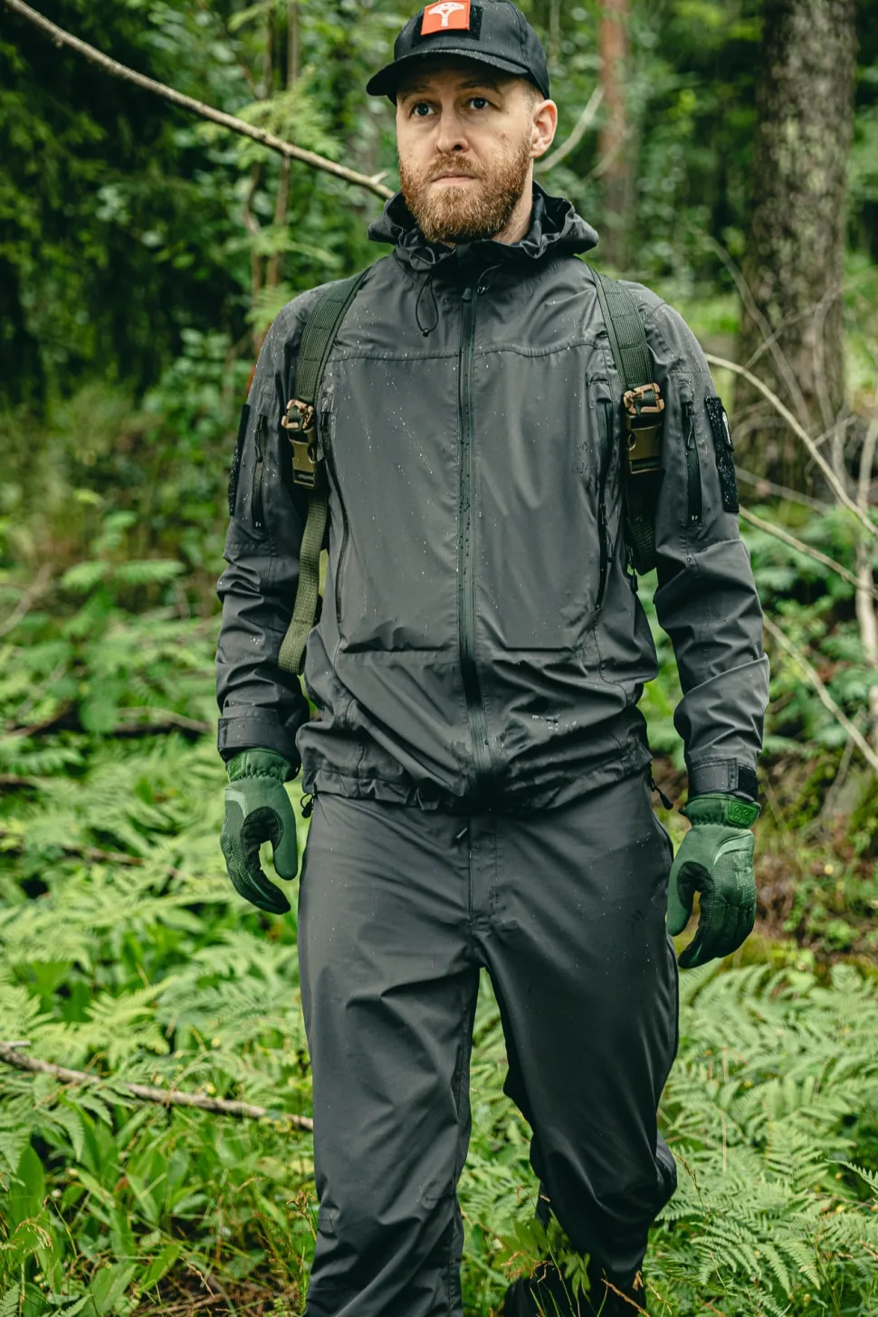 Varusteleka Hardshell-kuorihousut, Harmaa