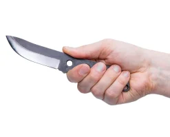 Varusteleka Jääkäripuukko 85 ruotokahvalla ja nahkatupella