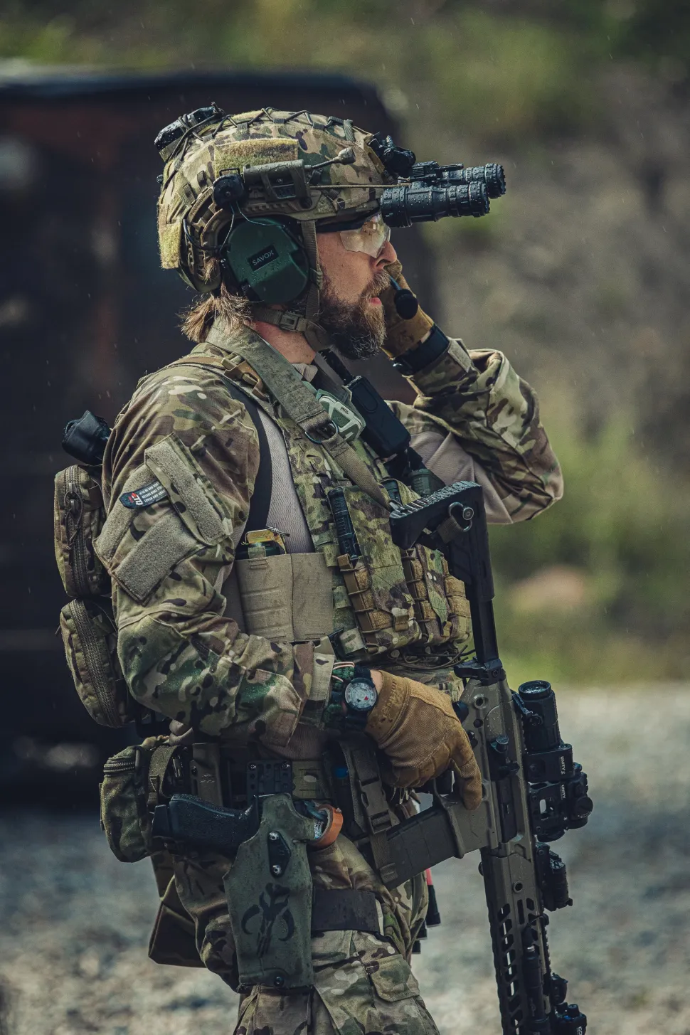 Varusteleka LVPC Plate Carrier, elastinen lipastasku-cummerbund
