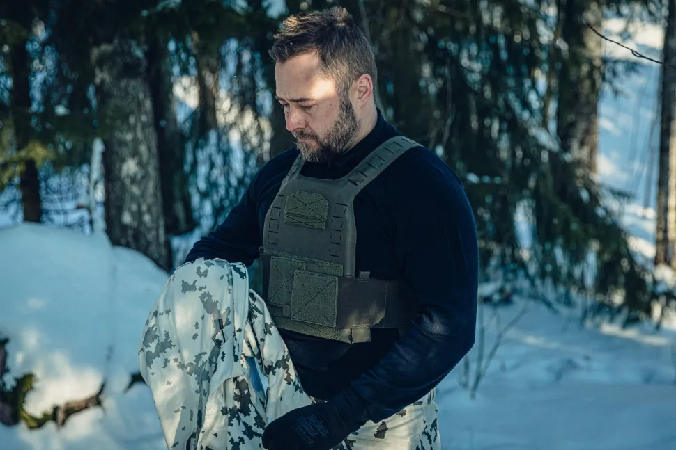 Varusteleka LVPC Plate Carrier, elastinen lipastasku-cummerbund
