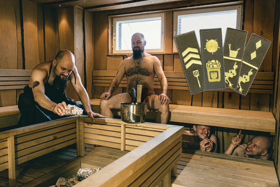 Varusteleka mökkiarvomerkki