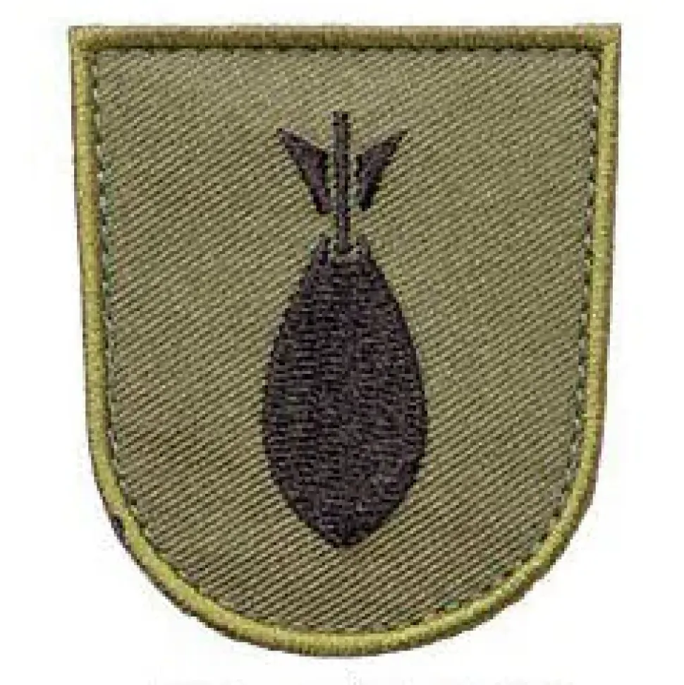 Varusteleka M05 koulutushaaramerkki, kenttävärit