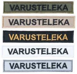 Varusteleka M05 nimilappu omalla tekstillä, 3-Pack