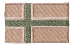Varusteleka Norjan hihalippu, 77 x 47 mm